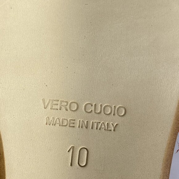 BEAUTISOLES By Robyn Shriber Womens Sandals Red Size 10M Gemma Slide Satin Flat - Picture 6 of 10